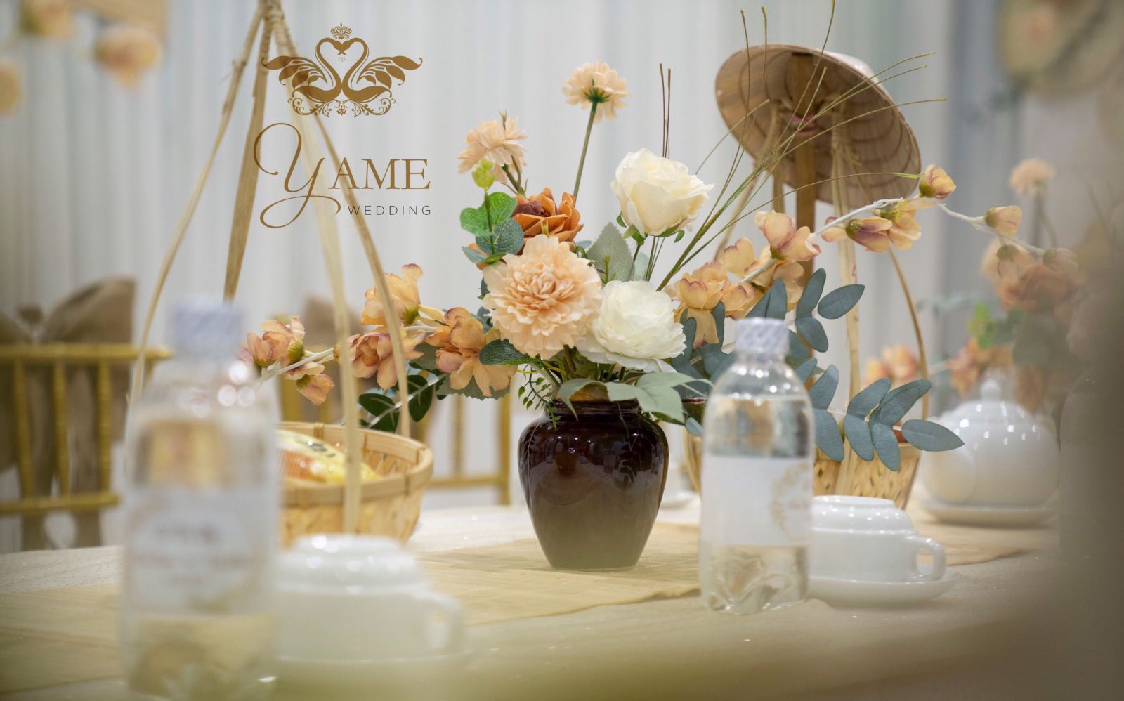 trang trí gia tiên đẹp tại yame wedding tphcm